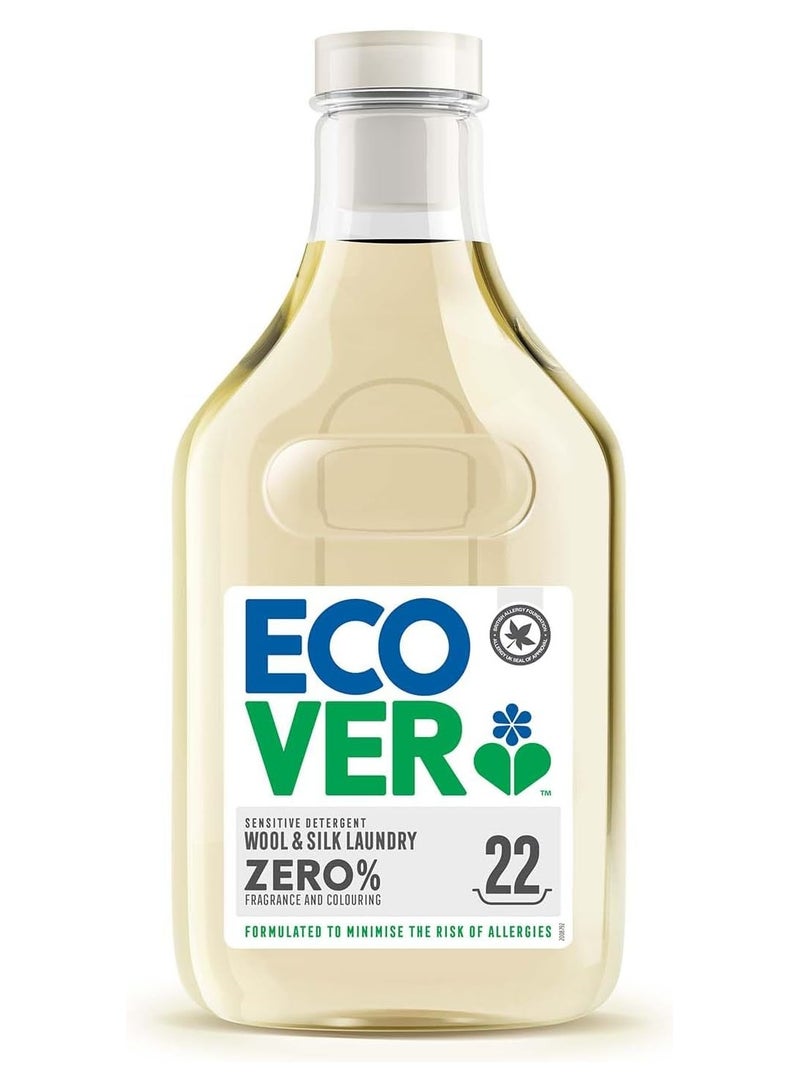 ecover Sensitive Wool & Silky Laundry Liquid Zero 1L