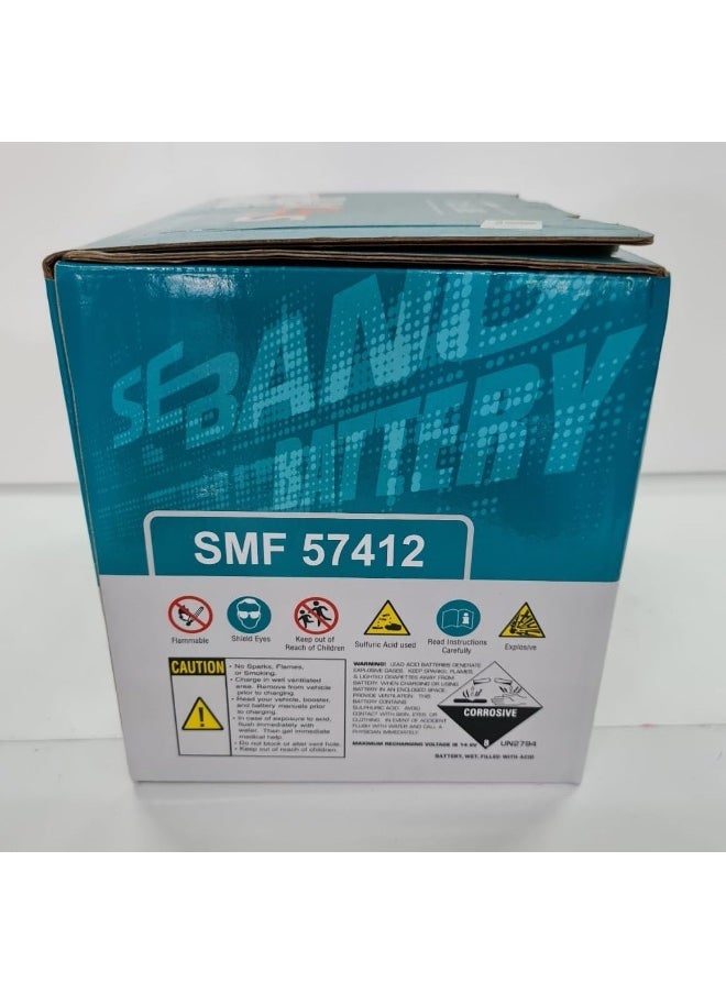 HTE H.T.E  Sebang Car Batteries Korea (Smf57412 / Smf57413 / Din 74 / 12V 74Ah)  - Image 3