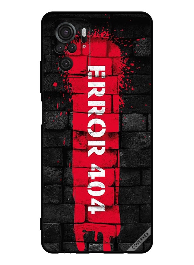 Covernex Protective Case Cover For Xiaomi Redmi Note 10S 4g Error 404 Wallpaper - Image 1