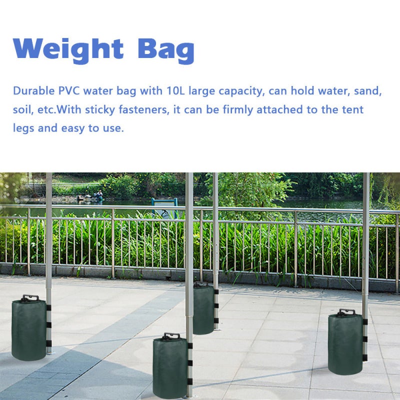 Outdoor Tent Weight Bag Canopy Leg Weight Bag Fixed Water Sand Bag for Gazebo Canopy Tent Sun Umbrella Shed - Image 5