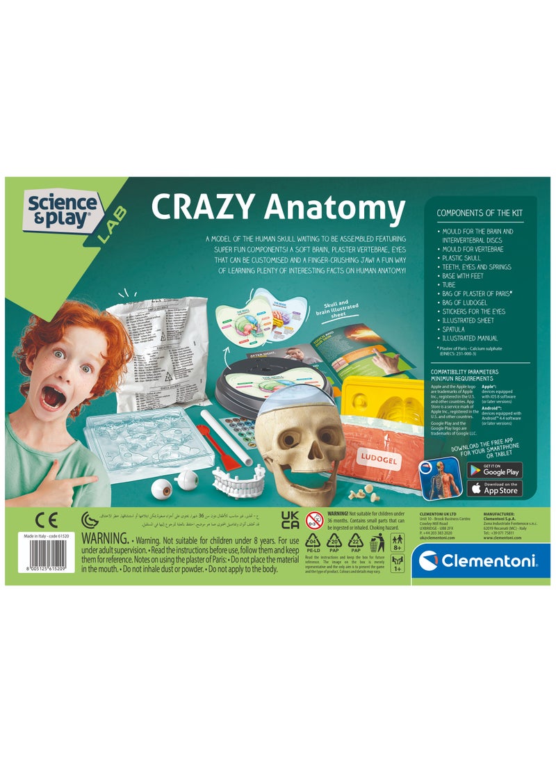 Clementoni - Clementoni Science and Play Crazy Anatomy Lab | Educational & Learning Toys - Image 1