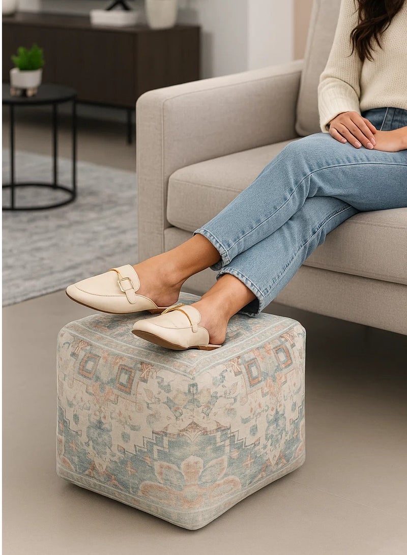 لوفت نامبونج، بوف مربع، 40×40×40 سم، قماش، متعدد - Image 3