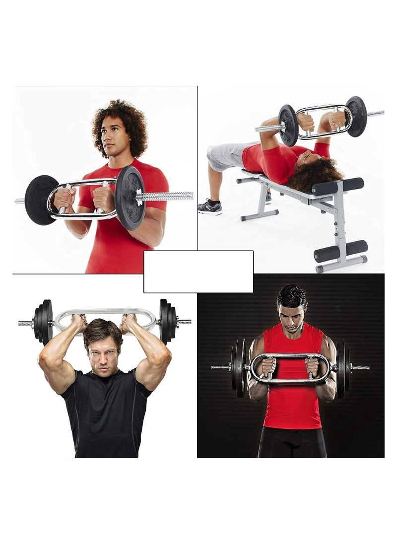 ULTIMAX Dumbbell Olympic Super Curl Bar 3 Feet Standard Egg Biceps Bar Threaded for Gym and Home Exercise Bicep and Trisep -30mm  - Image 5