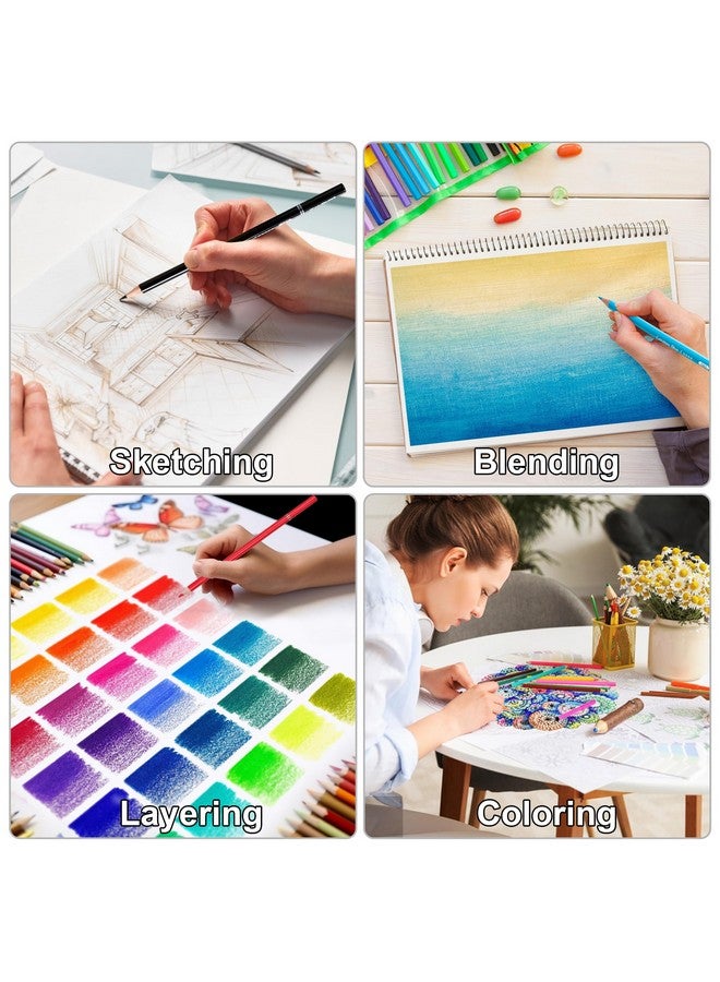 KALOUR 72 Count Colored Pencils for Adult Coloring Books, Soft Core,Ideal for Drawing Blending Shading,Color Pencils Set Gift for Adults Kids Beginners - Image 5