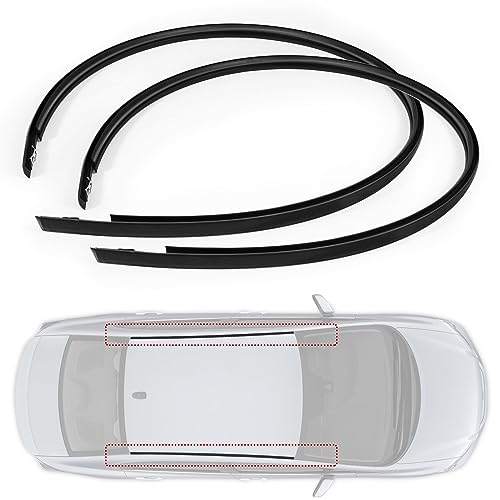 AUTOBABA 2Pcs Roof Trim Molding Kit Left  Right Side Roof Molding Drip Stripping Compatible with Honda Civic Sedan 4Door 2012 2013 2014 2015 Replace 74316TR0A01 74306TR0A01 74316TR0A11 74316TR0A12