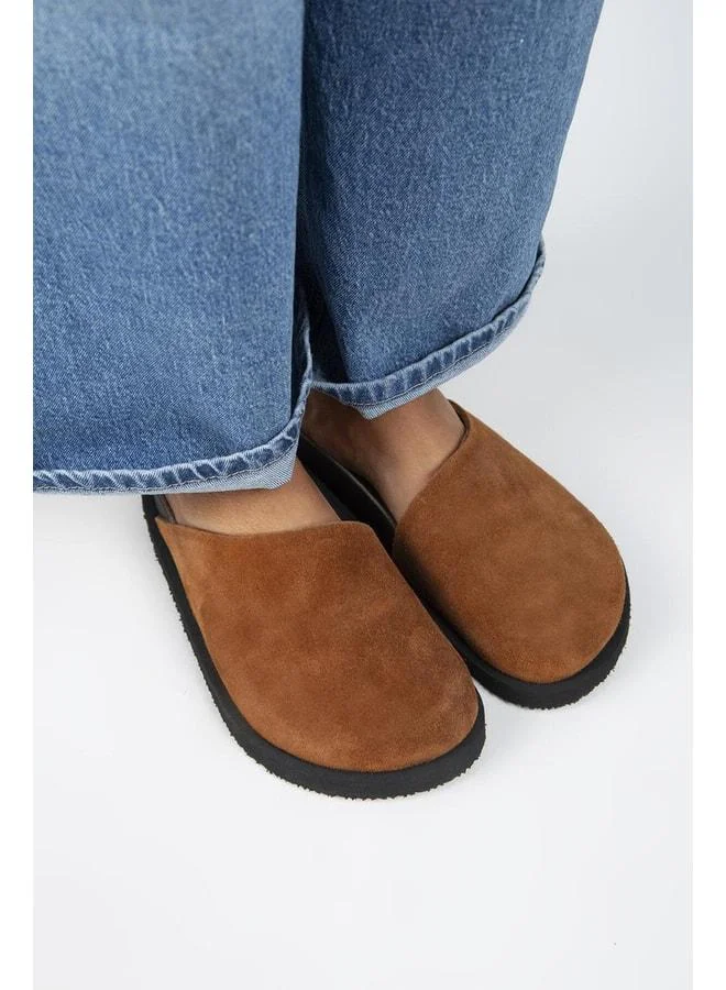 Manijero  Ateshi Women's Leather Genuine Leather Flat Sole Tab Sandals. for Women | Best Price UAE