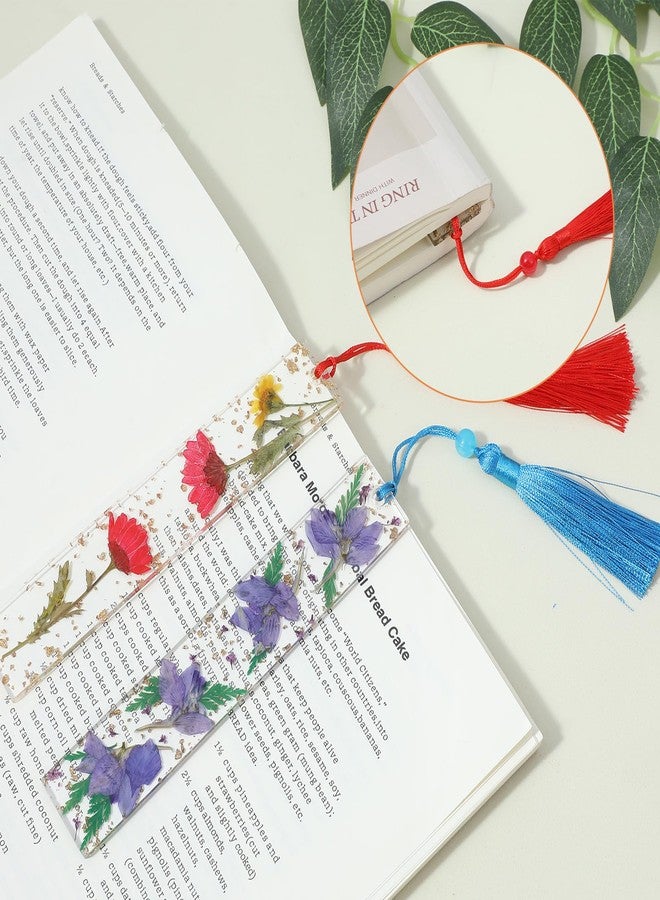 Elegaperma 4 PCS Book Holder Thumb, Handmade Thumbs Page Holders for Reading, Resin Book Thumb Holder with Tassel, Books Finger Pages Holders for Reading,Gift for Girl Boy - Image 4
