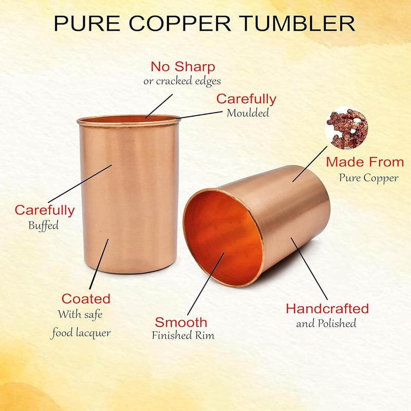 IDEAL PRIME Rust Proof Pure Copper Jug with Airtight Lid 15 Liter Ayurveda Health Benefit Smooth Finished Ideal for Water Storage Serving Pack of 1 - Image 4
