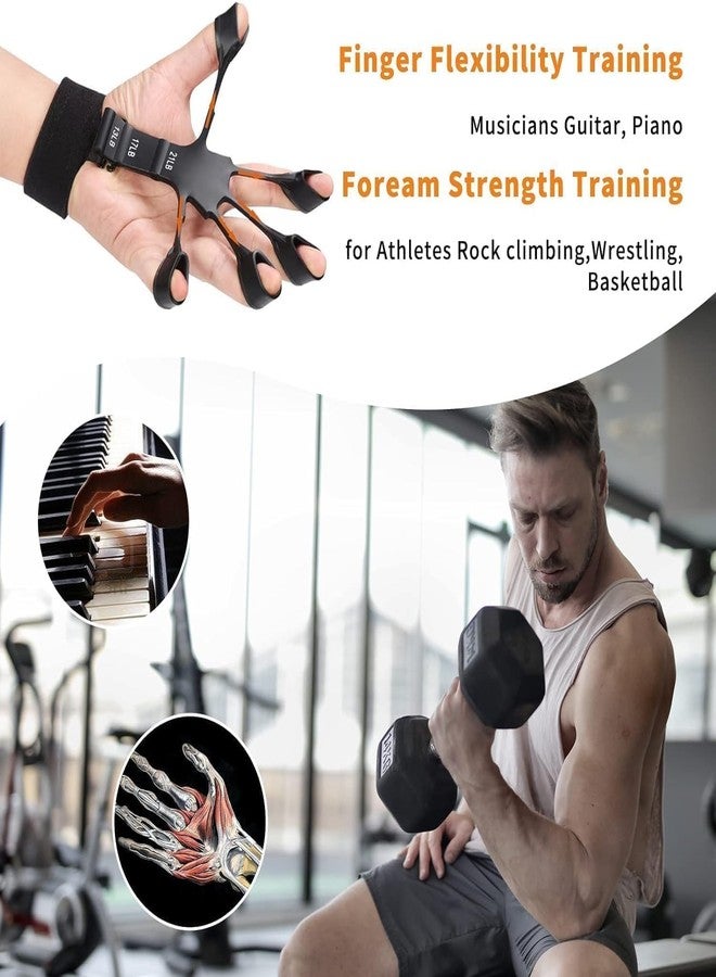TOMATUS® 2 Pcs Hand Grip Strengthener, Forearm Strength Trainer, Finger Endurance, Hand Exercisers for Strength, Strength Training Equipment, Black & Grey - Image 5