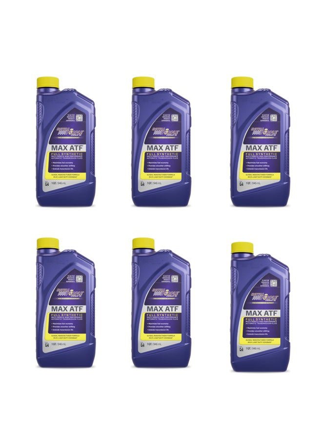 06320-6PK Max ATF High Performance Synthetic Automatic Transmission Fluid - 1 qt. (Case of 6)