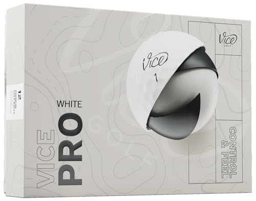 Vice Golf Vice Pro Golf Balls (2025 Model) (White) - Image 4