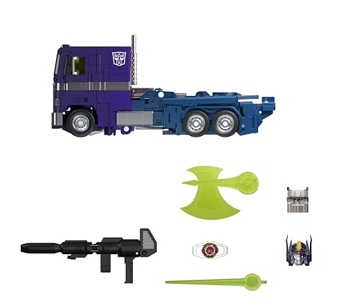 TRANSFORMERS تحفة ترانسفورمرز ماستر بيس تاكارا تومي MPG-12 أوبتيموس برايم زجاج محطّم تمثال عمل لجمع البالغين، 15+ - Image 4