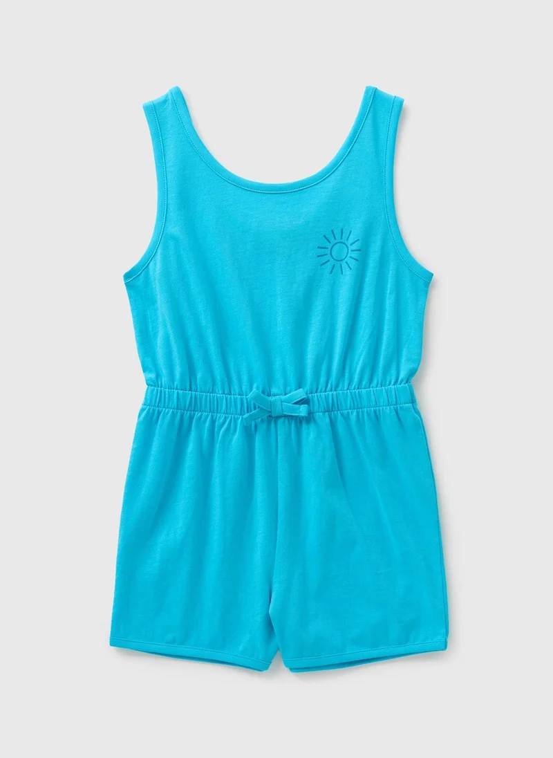 Matalan Girls Blue Playsuit