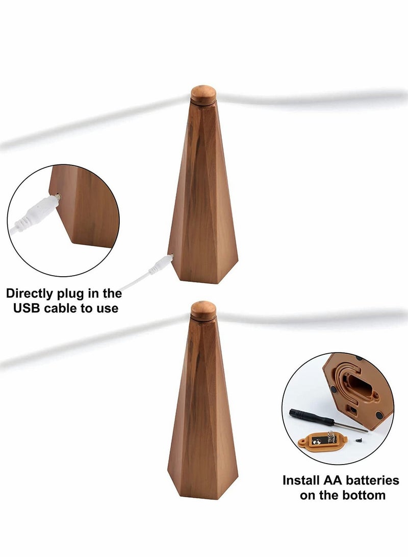 نيبمينينت Fly Repellent Fan, Super Sound-off Fan for Tables, Lightweight Eco-Friendly Insect Mosquito Keep Flies Bugs away from Food, Outdoor Picnic Camping Meal Home Hotel (2 pcs) - Image 4