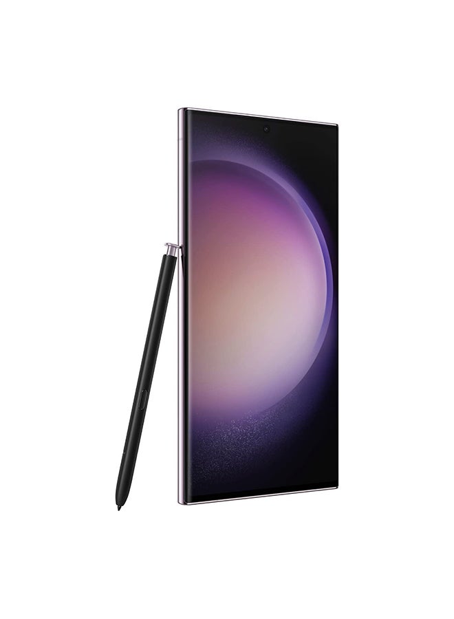 سامسونج هاتف Galaxy S23 Ultra 5G ثنائي الشريحة باللون اللافندر وذاكرة الوصول العشوائي (RAM) سعة 12 جيجابايت وسعة 512 جيجابايت - الإصدار العالمي - Image 4