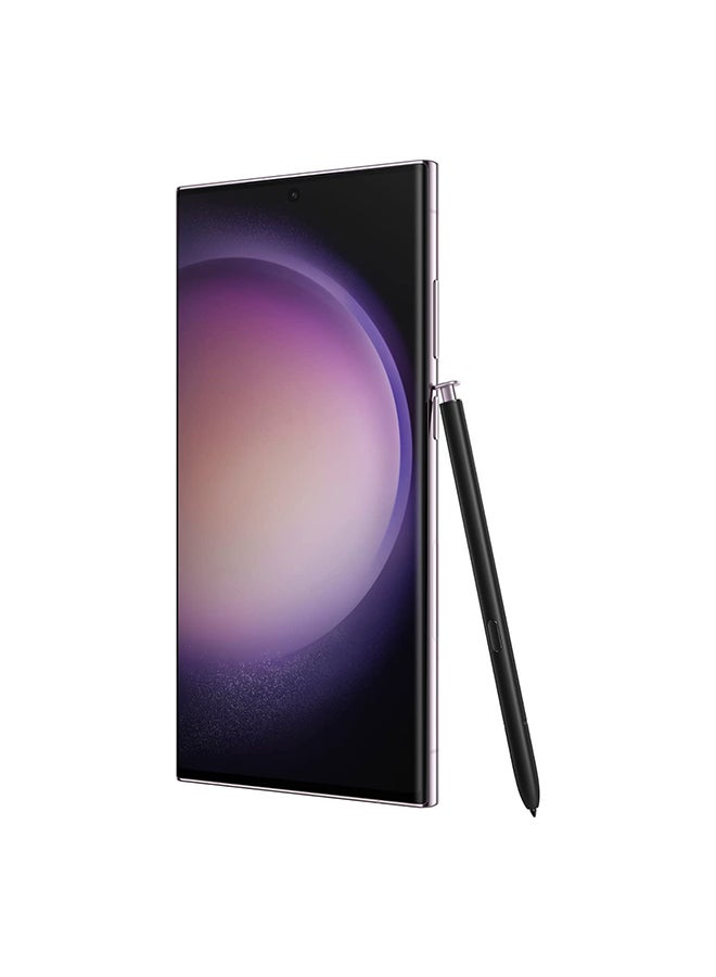 سامسونج هاتف Galaxy S23 Ultra 5G ثنائي الشريحة باللون اللافندر وذاكرة الوصول العشوائي (RAM) سعة 12 جيجابايت وسعة 512 جيجابايت - الإصدار العالمي - Image 5