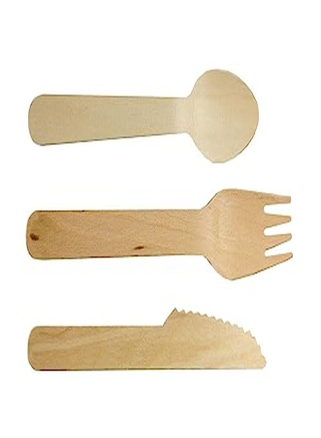 Perfect Stix Disposable Forks, Knives, and Spoons, 6" pack of 300 - Image 2