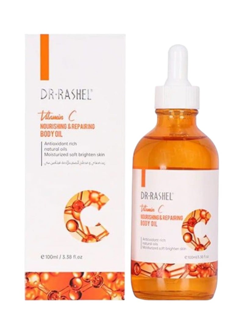 RASHELL Dr. Rashel Nourishing and Repairing Body Oil with Vitamin C Extract 100ml