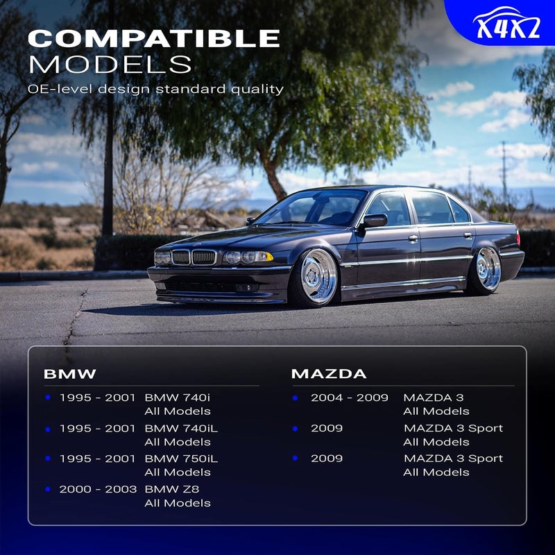 X4XZ روابط شريط الاستقرار الأمامي لمازدا 3 2004-2009 مازدا 5 2006-2014 بي إم دبليو 740i 740iL 750iL 1995-2001 K80235 - Image 2