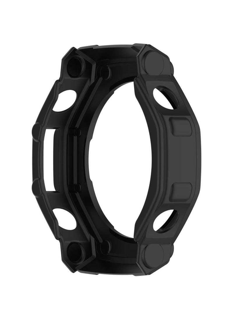 ماركة غير محددة - غطاء متوافق مع Amazfit T-Rex 3 ، لينة تبو المضادة للخدش ووتش الغطاء الواقي ، متوافق مع Amazfit T-Rez 3 ( أسود ) - Image 1