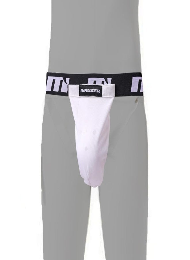 Mauzer Groin Guard for Men with Abdominal Protection & Cup Pocket | Moisture-Wicking Sports Supporter | Boxing MMA Cricket Gym (Cup Included) (Boy/Junior) - Image 5