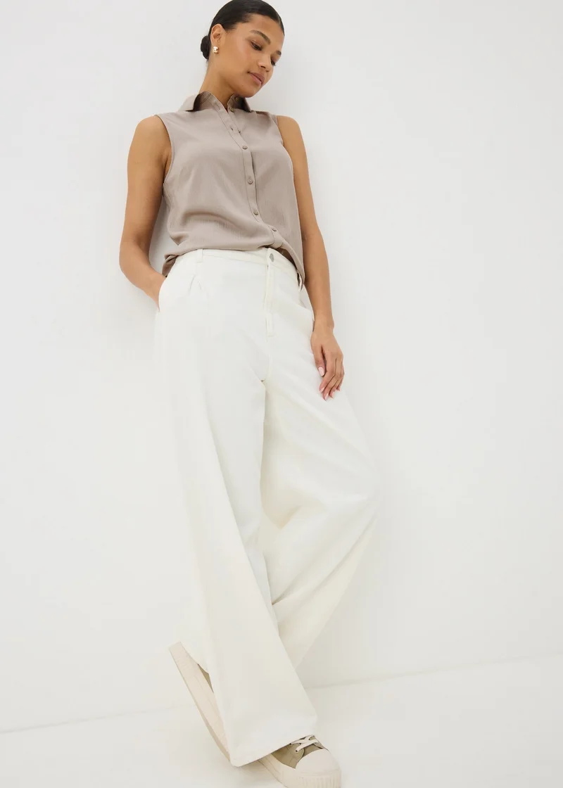 Matalan Stone Sleeveless Shirt