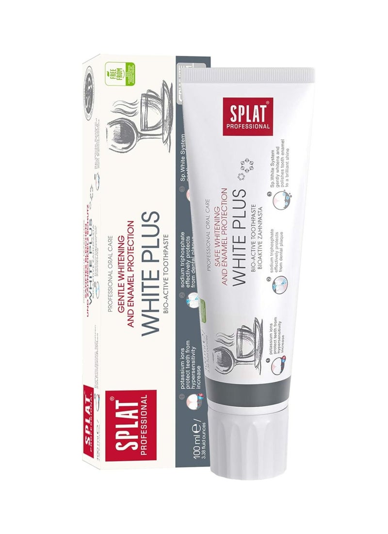 SPLAT Professional White Plus Natural toothpaste Whitening with Enamel care Bundle - Image 2