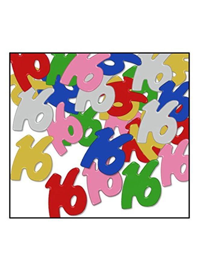 Beistle Fancifetti 16 Silhouettes (Multicolor) Party Accessory (1 Count) (.5 Oz/Pkg) - Image 1