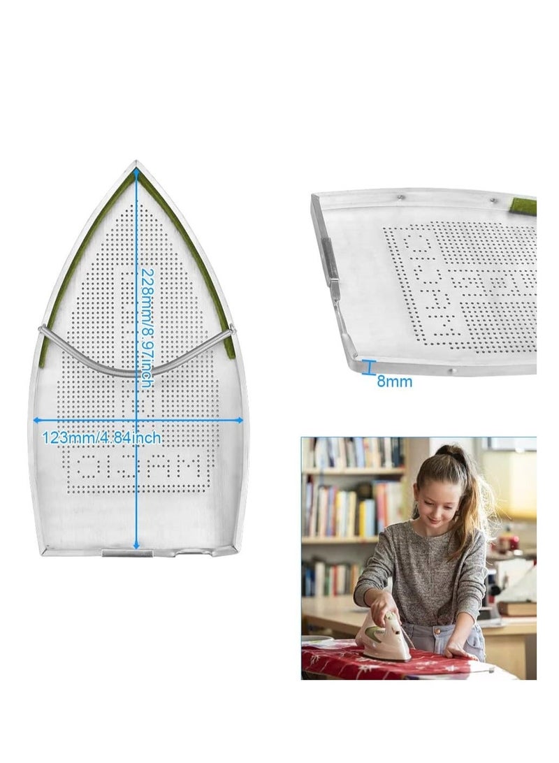 غطاء ، حذاء  غير لاصق، لوحة مساعدة للكي من الألومنيوم، غطاء لوحة  سحرية من تفلون، يناسب معظم المكاوي، يحمي نسيج ملابسك وك - Image 2