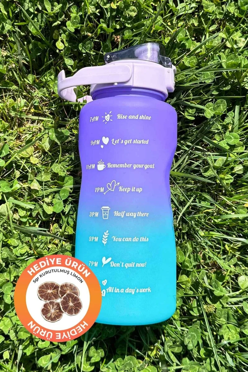 Pikas Motivational Water Bottle Water Bottle Water Bottle 2 Liter Tritan Gym Water Bottle Bpa Free Water Bottle