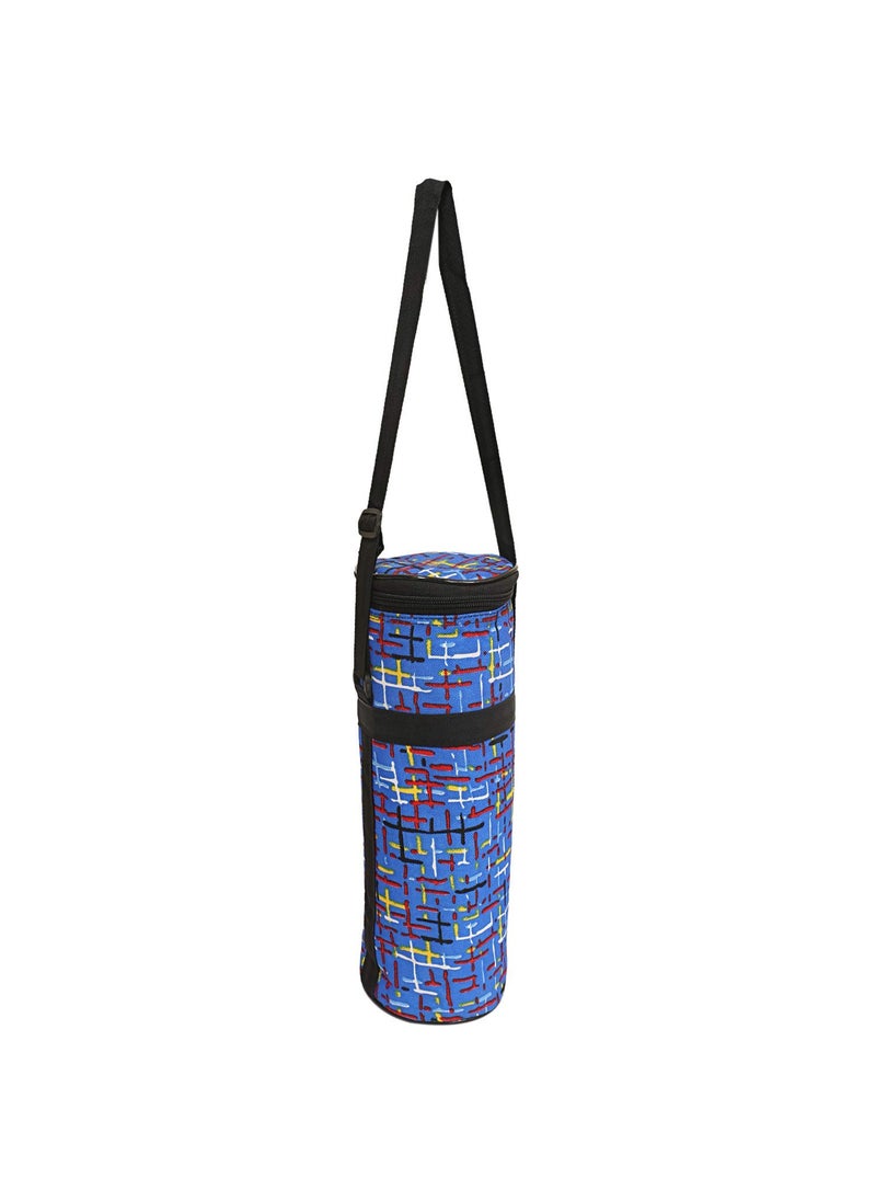 Kuber Industries Kuber Industries Circle Design Canvas Water Bottle Cover 1 Litre Multicolor  - Image 5