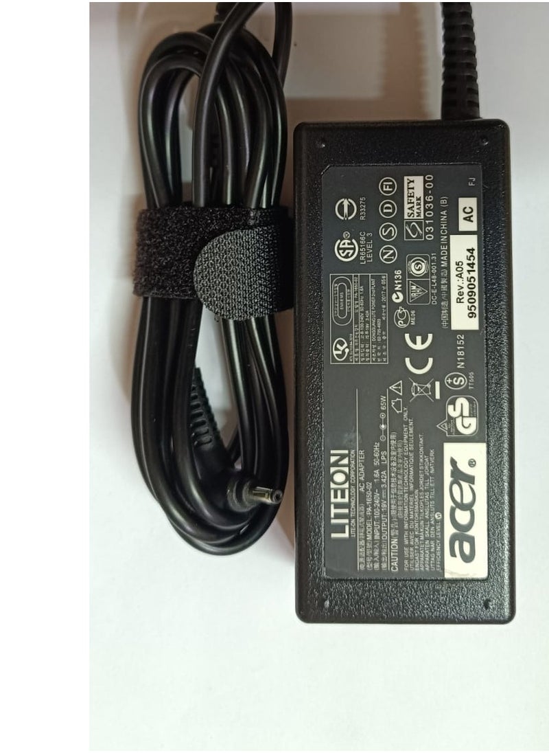 CS 65W 19V 3.42A 3.0*1.1mm AC ADAPTER LAPTOP FOR ACER  - Image 2