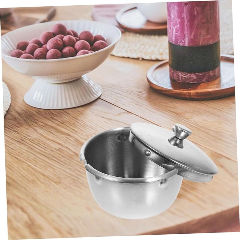 حامل منفضة سجائر قائم محمول للاستخدام الداخلي والخارجي في المنزل والمكتب والحمام بتصميم موفر للمساحة - Image 5