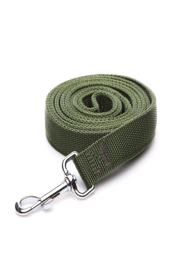 Taida Nylon Dog Leash with 2-Layer, 4 FT/ 6 FT/ 7FT Long, 1 Inch Wide for Medium Large Dogs - Image 1