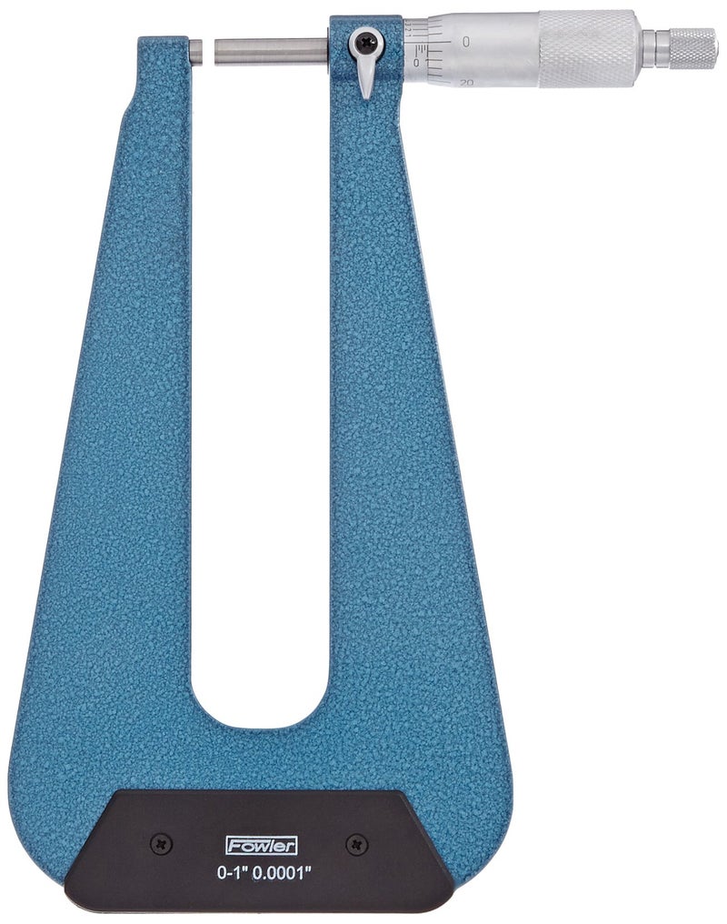 Fowler 52-517-611-1, Deep Throat Micrometer with 0-1" Measuring Range - Image 3