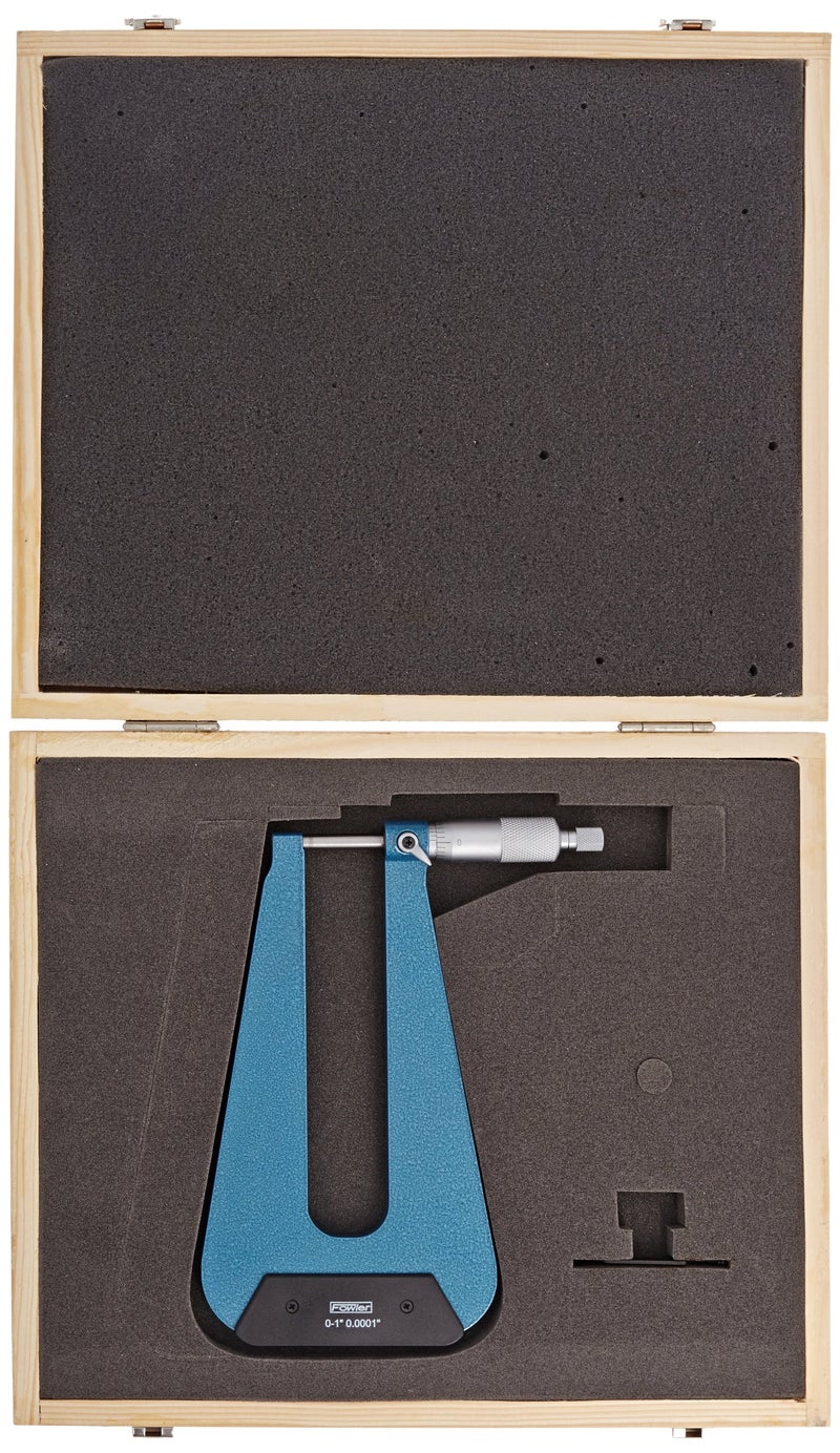 Fowler 52-517-611-1, Deep Throat Micrometer with 0-1" Measuring Range - Image 2