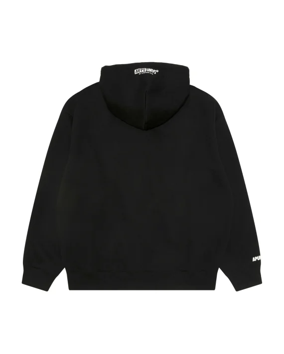 AAPE AAPEUNVS moonface graphic hoodie