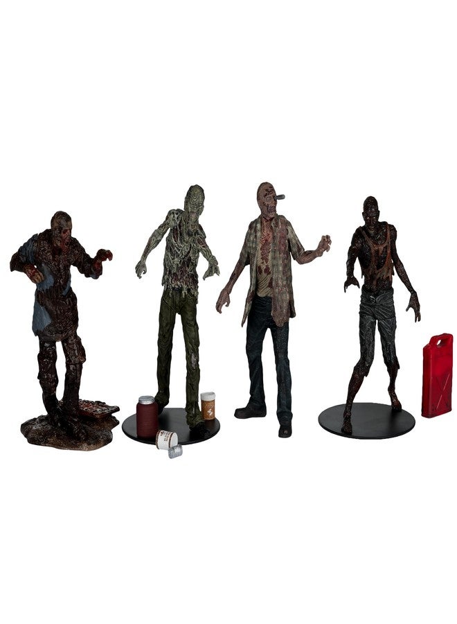 McFarlane Toys - The Walking Dead Walkers 5in Figure 4-Pack - Image 1