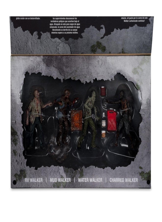 McFarlane Toys - The Walking Dead Walkers 5in Figure 4-Pack - Image 3