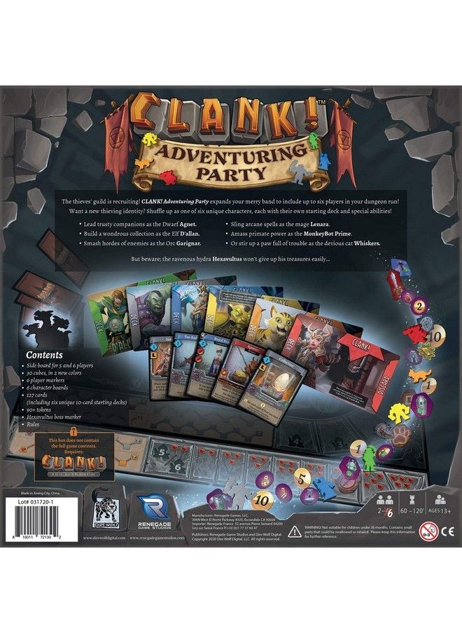 Clank! Adventuring Party Brown 13 Years