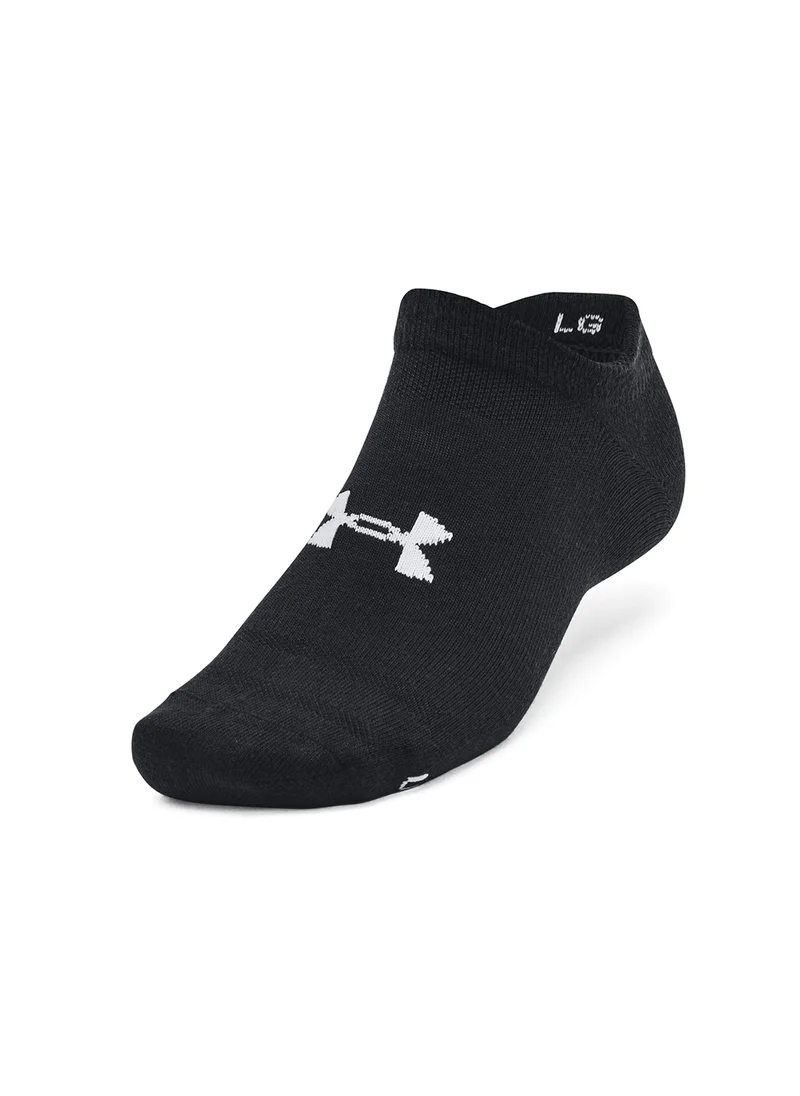 UNDER ARMOUR 6 Pack Essential No-Show Socks