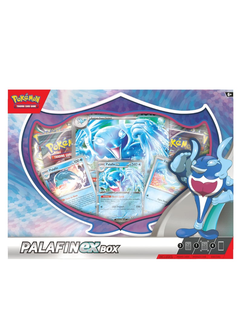 Pokemon TCG - Pokemon TCG: Palafin Ex Box Trading Card Game - Image 1