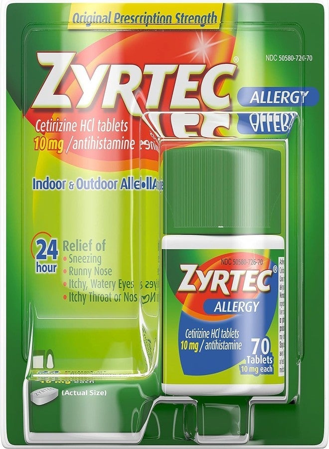Zyrtec Allergy Relief Tablets, 70 Count by Zyrtec - Image 5