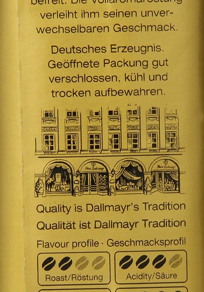 Dallmayr Gourmet Coffee, Prodomo (Ground), 8.8 Ounce (Pack of 3) - Image 3