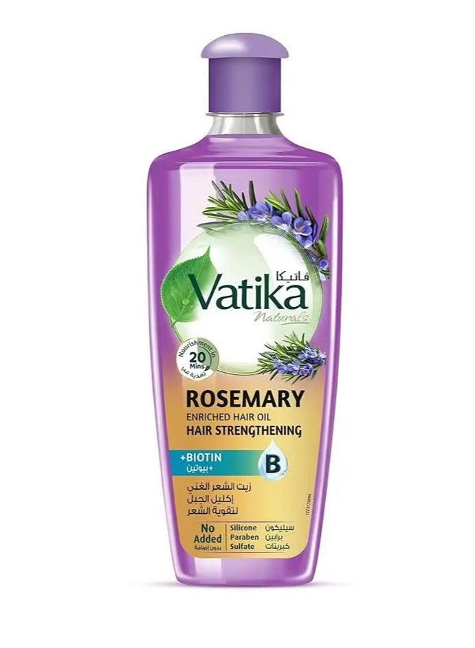 Rosemary Enriched Hair Oil Hair Strengthening + Biotin