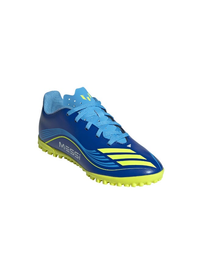 Adidas أحذية أديداس F50 ميسي كلوب للأطفال - أزرق/أصفر شمسي - Image 5