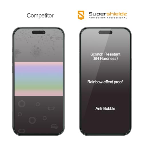 Supershieldz (2 Pack) (Privacy) Anti Spy Screen Protector Designed for iPhone 17 Pro Max/iPhone 16 Pro Max (6.9 inch), Tempered Glass, Anti Scratch, Bubble Free - Image 2