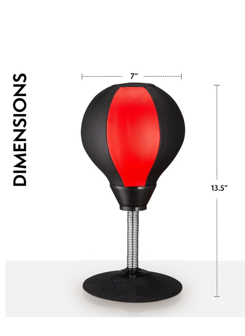 SYOSI Stress Buster Desktop Punching Bag - Suctions to Your Desk, Heavy Duty Stress Relief Ball, Funny Gifts for Boss or Coworker  - Image 5