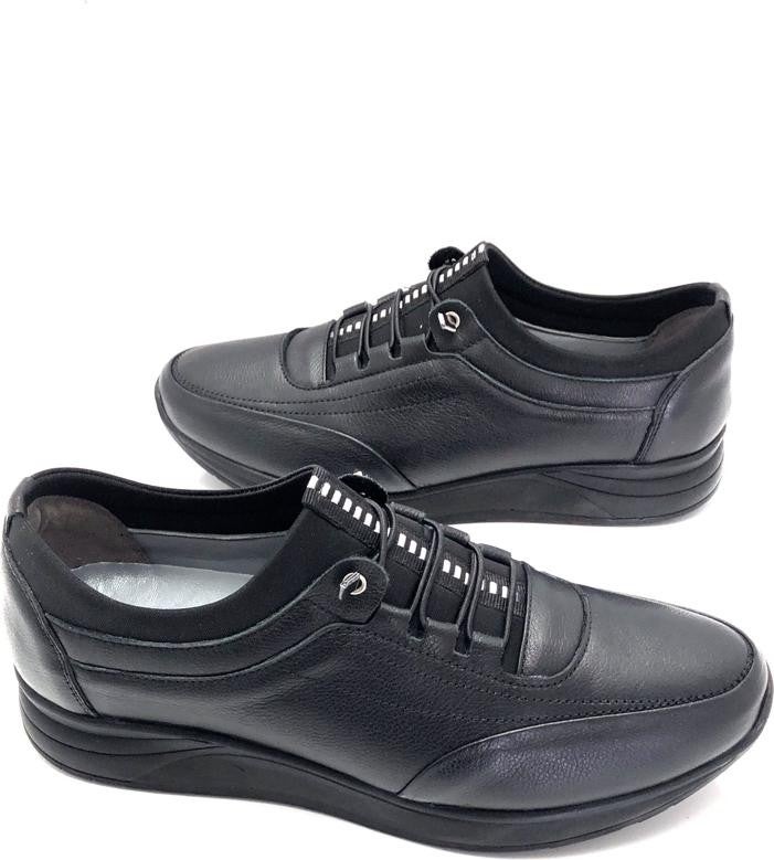 Derilax Leather Fully Orthopedic Men's Shoes  - Image 1