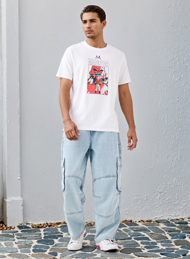 SP Characters Dragon Ball Z Graphic Print T-shirt - Image 2